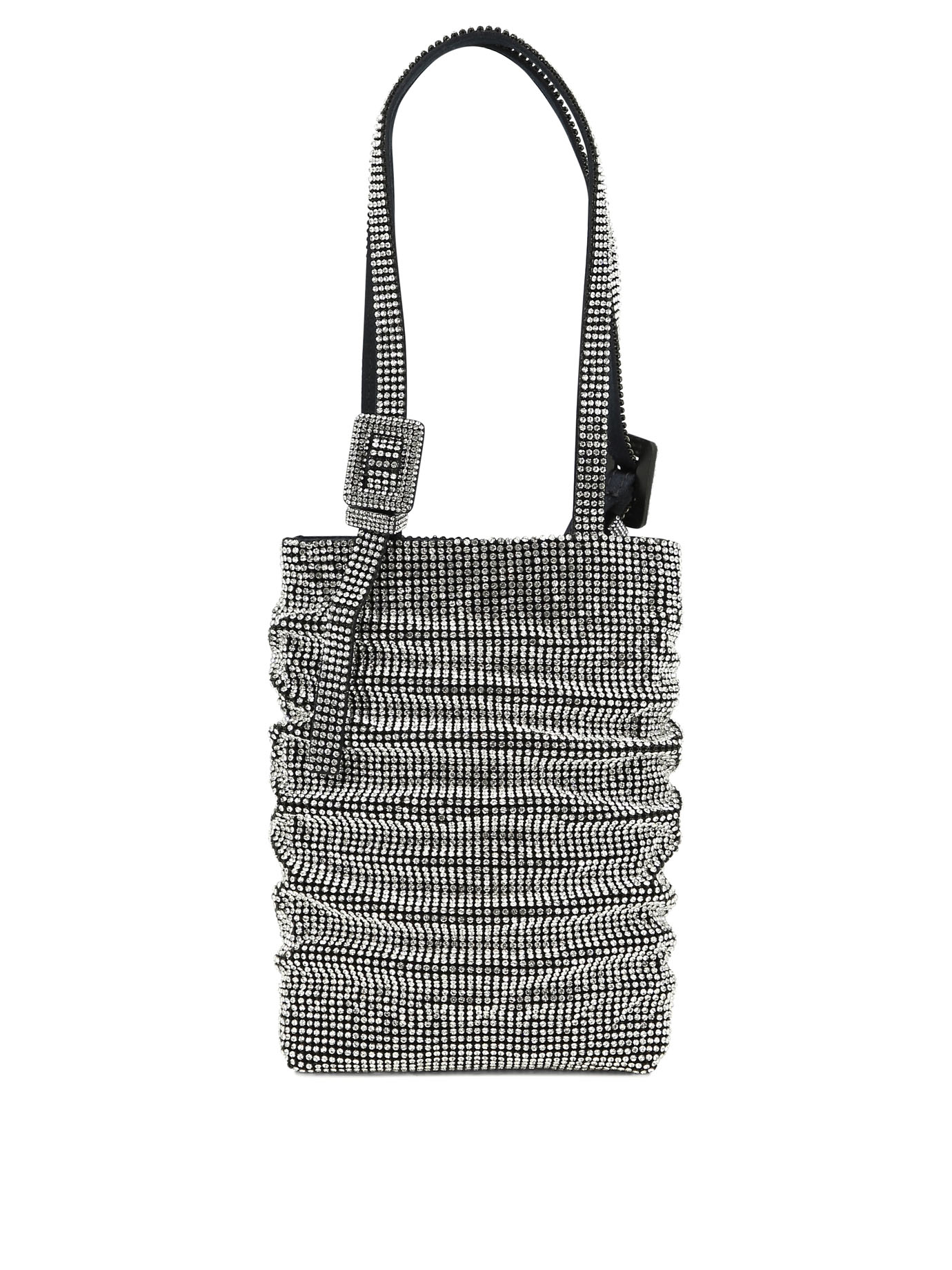 BENEDETTA BRUZZICHES Silver Lollo La Petite handbag